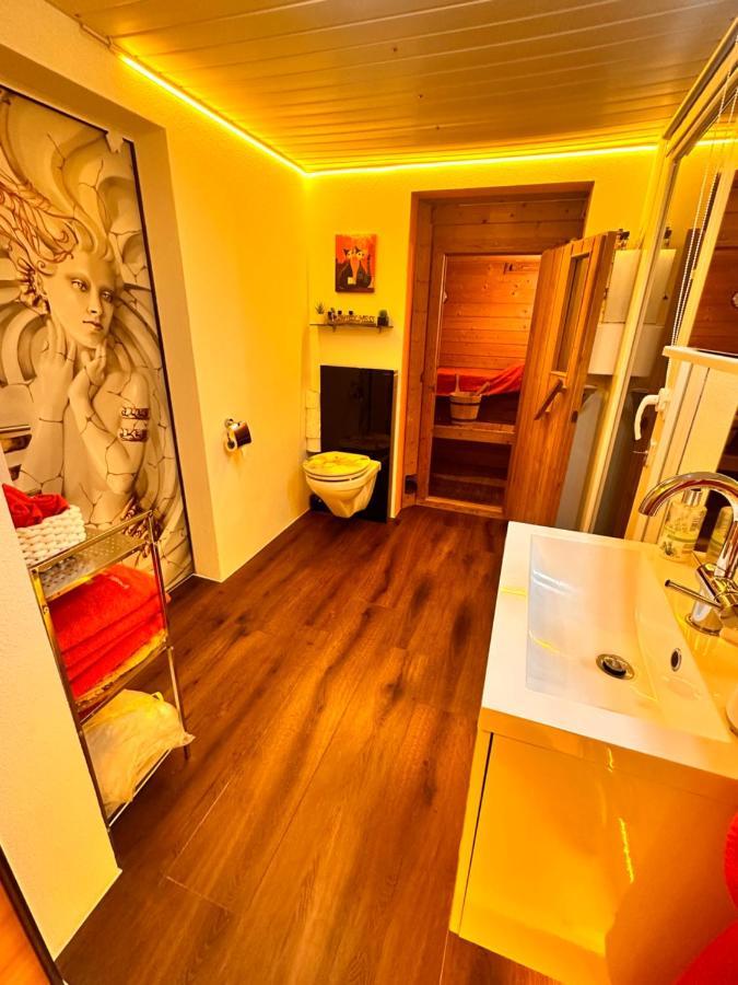 Bijouswiss " Yellow House" Oberterzen Exteriér fotografie